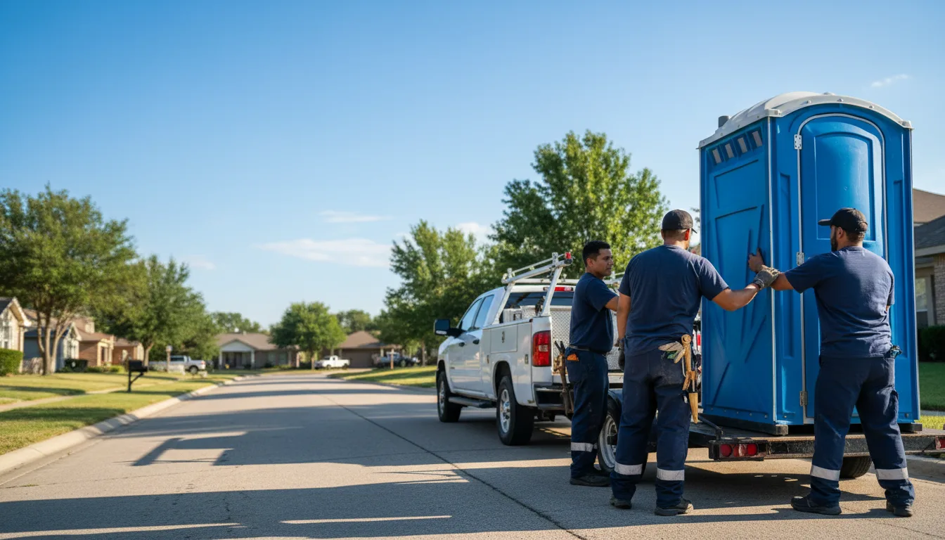 Portable Toilet Rental in Holly Springs, NC near me